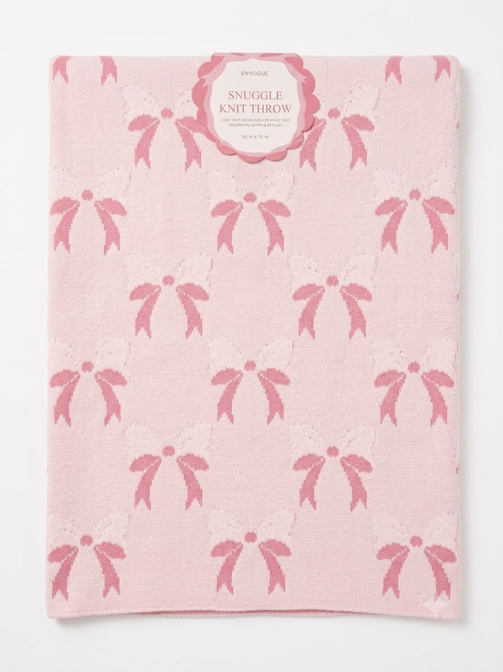 Envogue Knit Throw Blanket